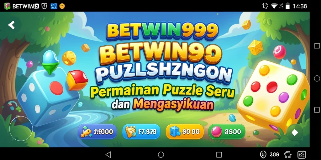 Screenshot BETWIN999 menampilkan gameplay menantang dari berbagai level Puzzle.