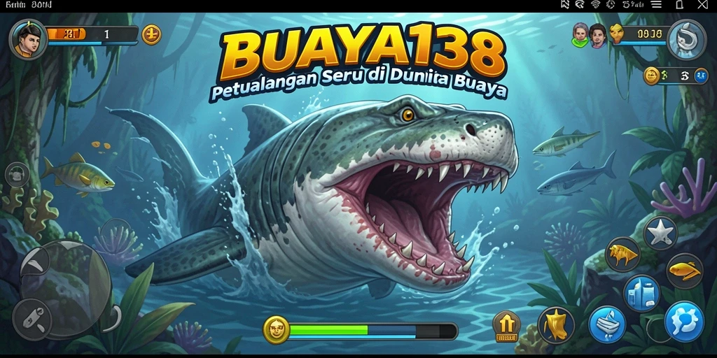 Screenshot gameplay BUAYA138 yang menunjukkan aksi seru di dunia petualangan.