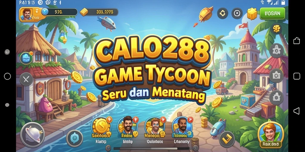 Gameplay menarik dengan elemen manajemen bisnis yang seru.