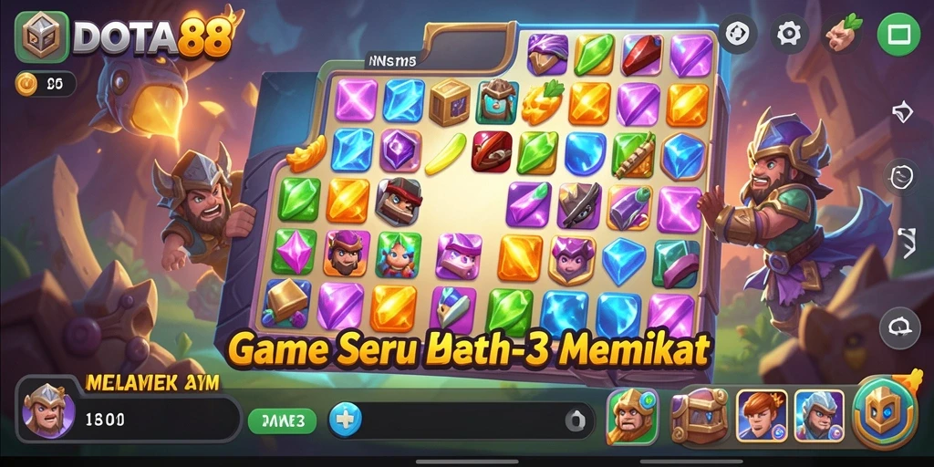 Gameplay DOTA88 yang seru dan penuh warna.