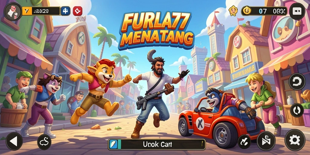 Tampilan menarik dari gameplay FURLA77 yang penuh tantangan.