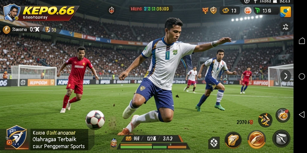Gameplay seru dari KEPO66 menampilkan aksi olahraga yang mendebarkan.