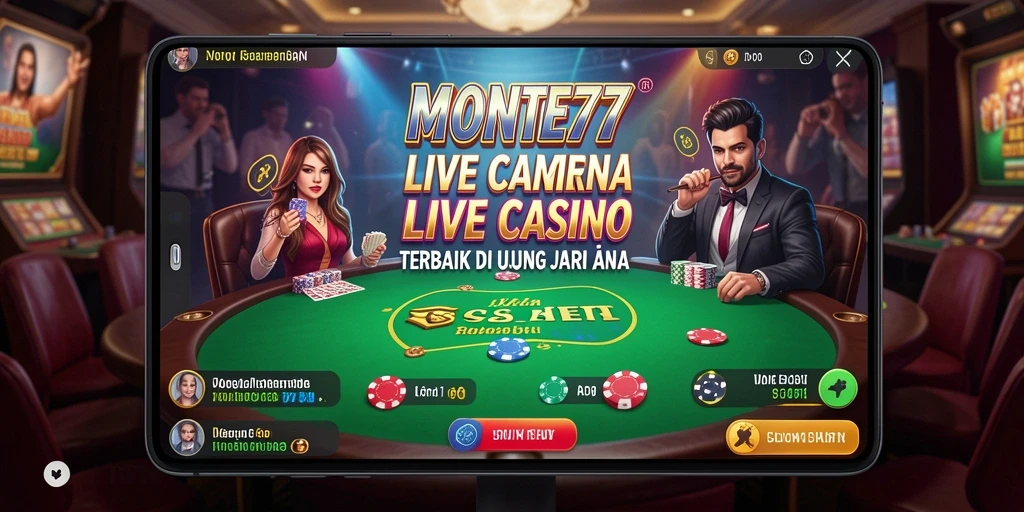 Gameplay seru di MONTE77 dengan dealer langsung yang profesional.