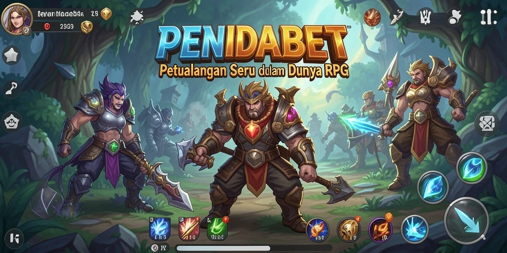Tangkapan layar dari gameplay PENIDABET yang menunjukkan aksi RPG yang mendebarkan.