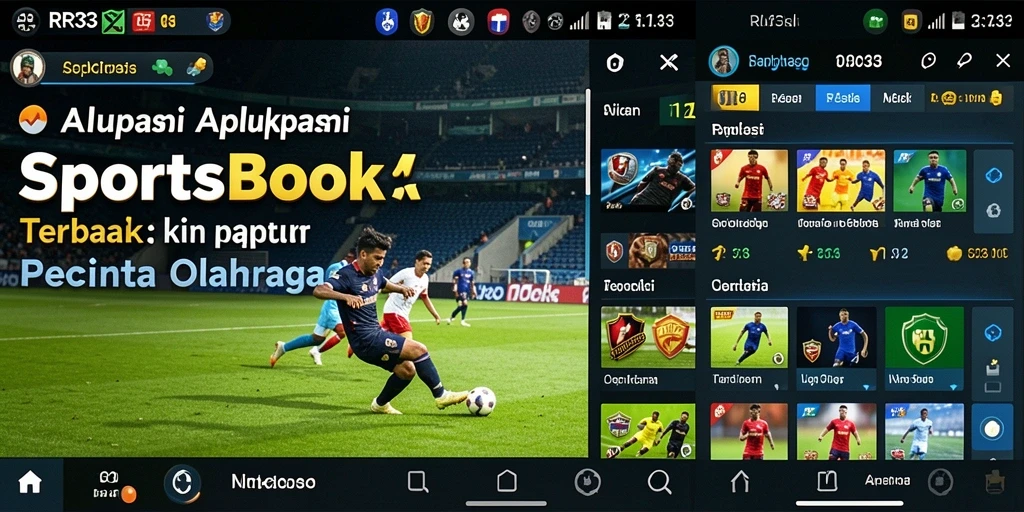 Gameplay menarik di aplikasi sportsbook RR33 dengan tampilan modern.