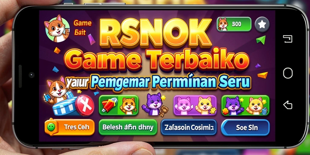 Tampilan gameplay seru dalam game Bingo RSNOK.