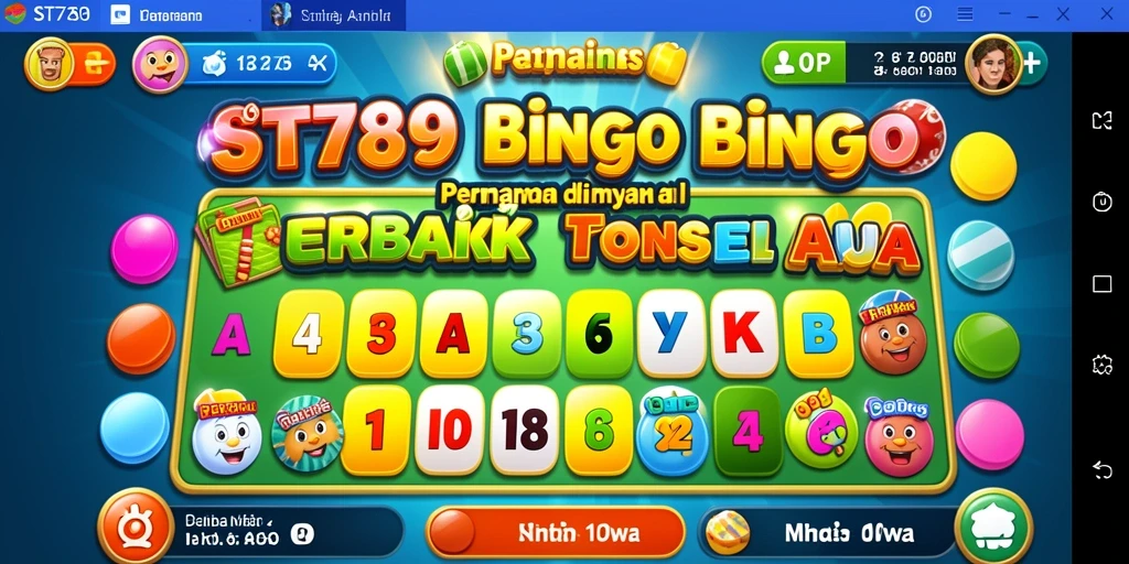 Gambaran gameplay Bingo yang mengasyikkan di ST789.