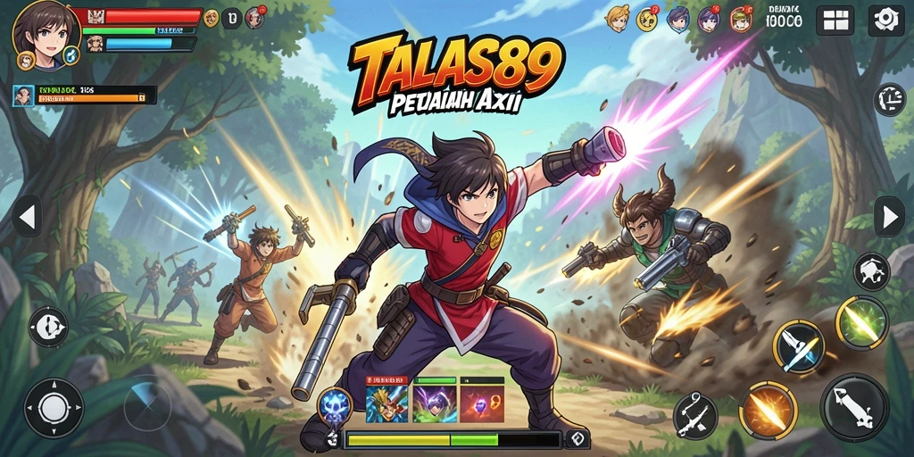 Tampilan gameplay TALAS89 yang seru dan dinamis.